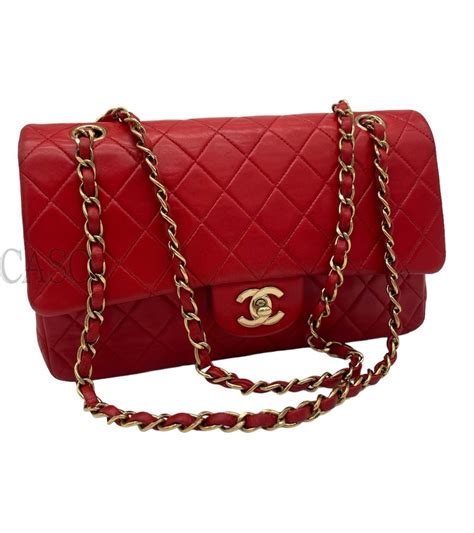 borsa chanel vernice rossa e bianca|Chanel borse.